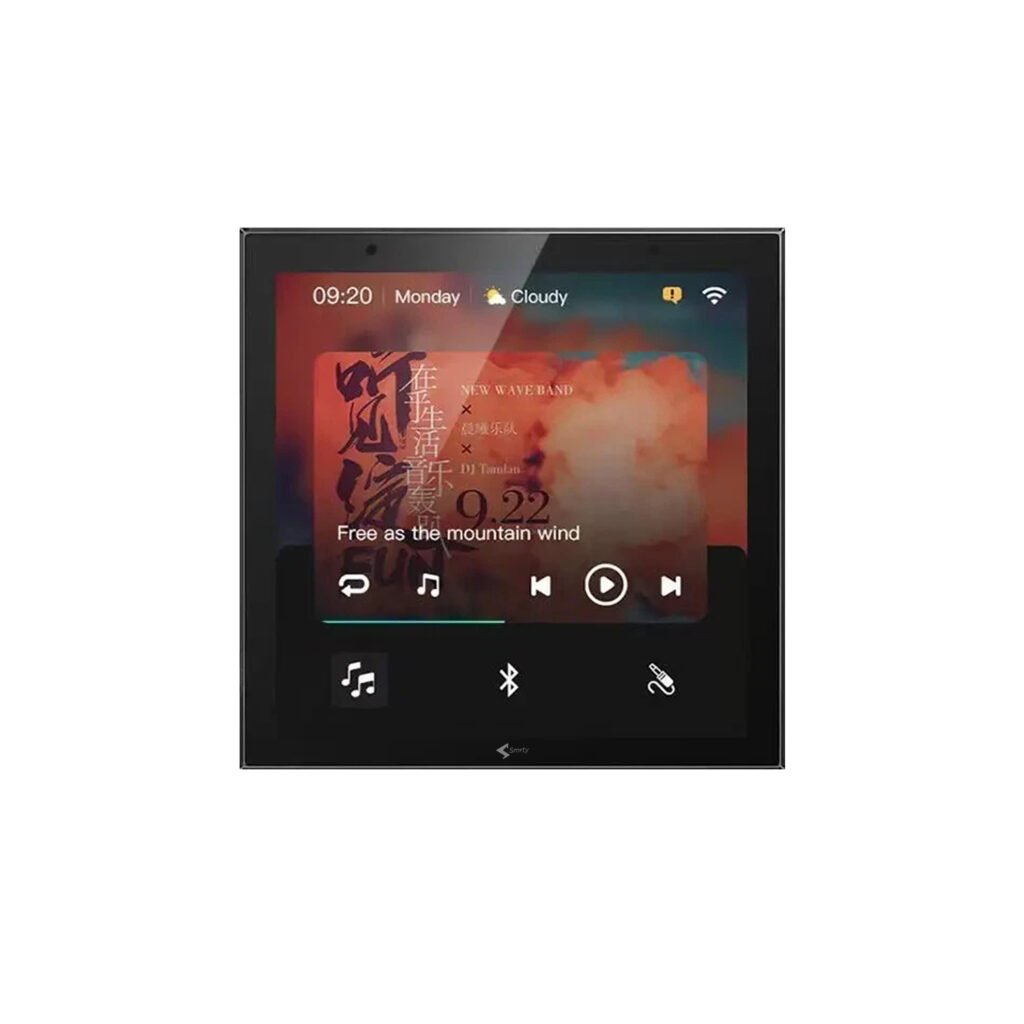 4" Touch screen control panel with 2 way speakers