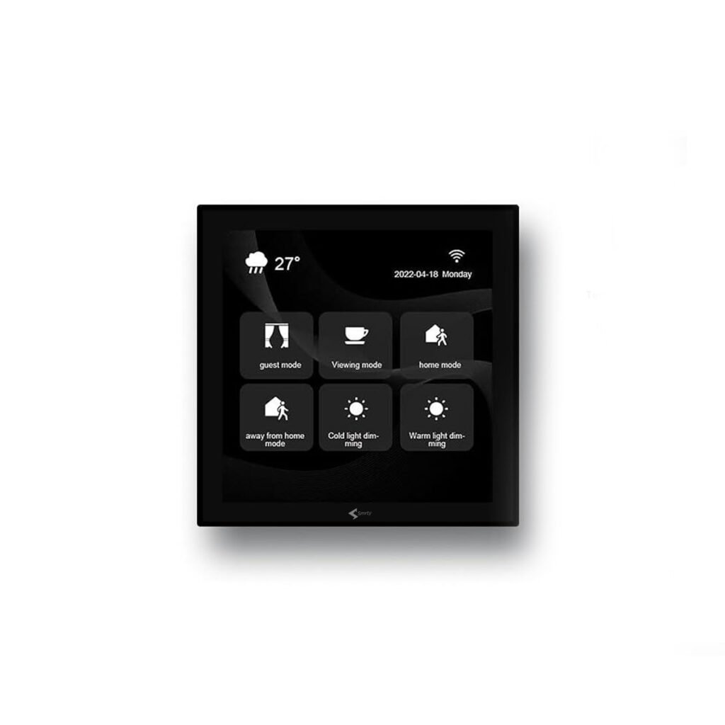 4" Touch screen control panel with music play