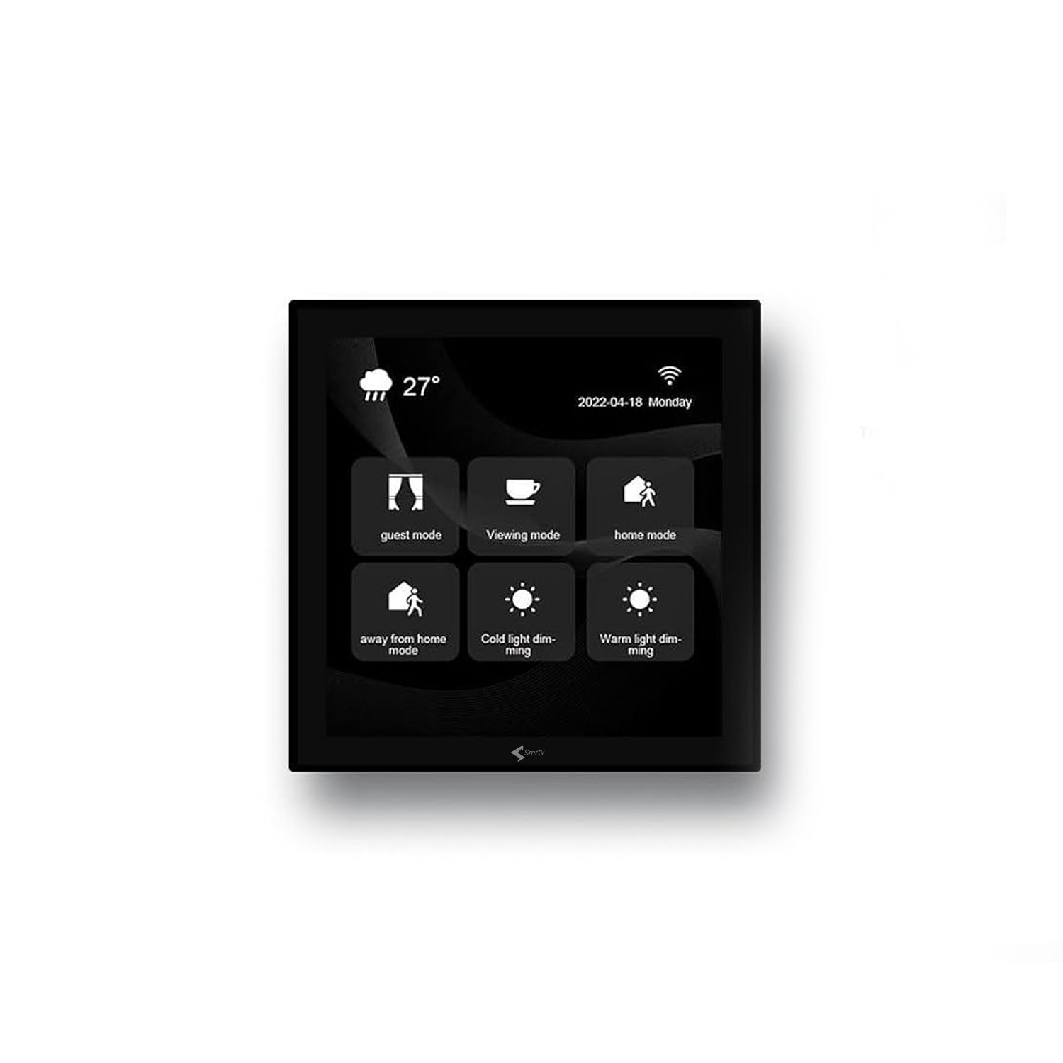 4" Touch screen control panel with music play